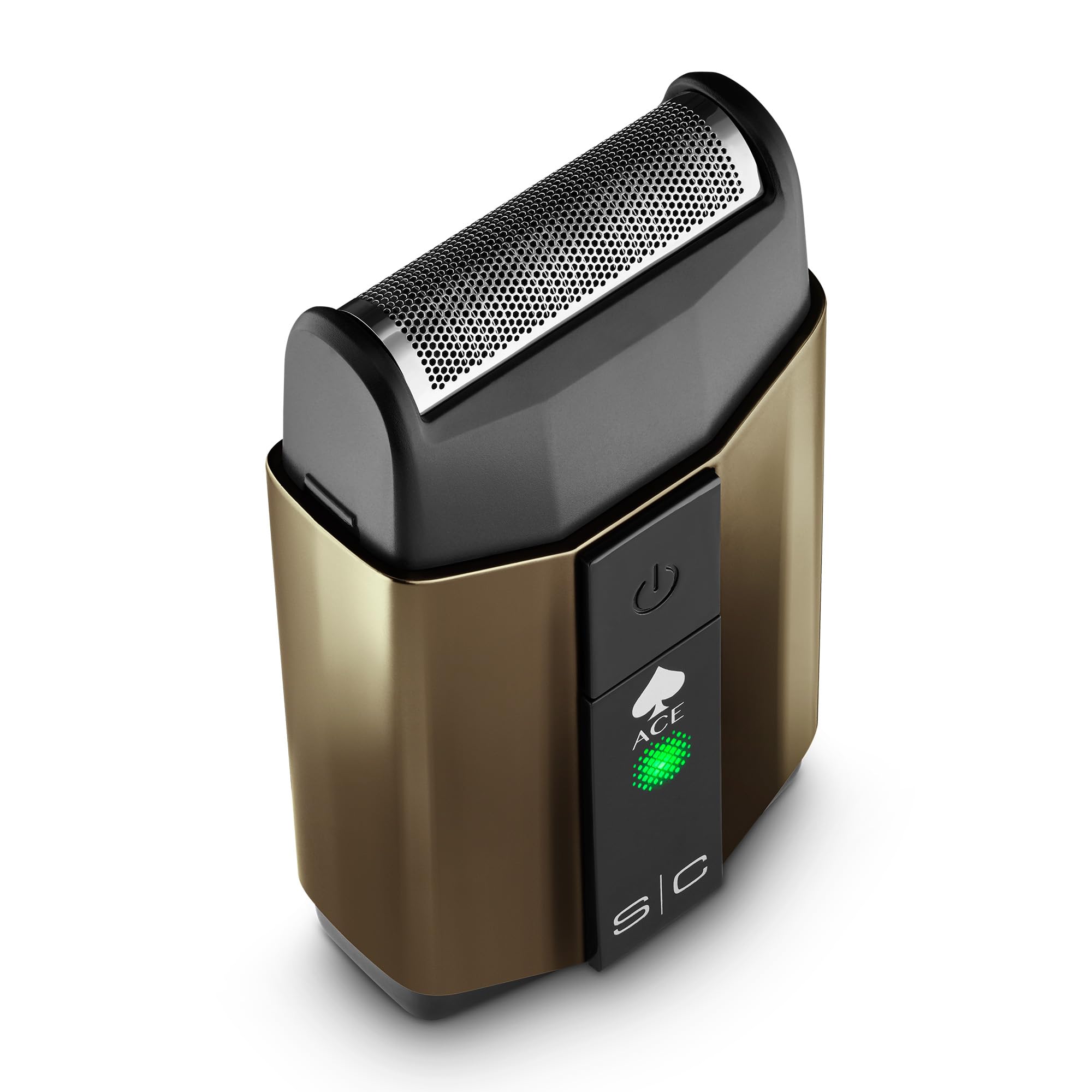 StyleCraft Ace Cordless Single Foil Shaver with Integrated Trimmer, USB-C Rechargeable Men's Foil Shaver with Powerful Rotary Motor