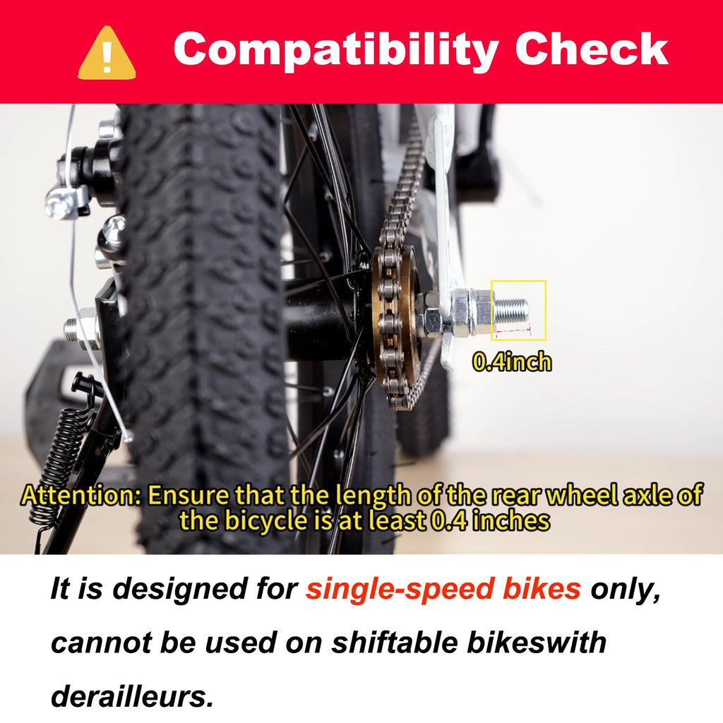 DDJKCZ Training Wheels for Kids Bicycle,Flash Mute Big Wheel Compatible for 12 14 16 18 20 inch Single Speed Bike (Bright Rose)