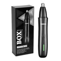 BOX90210 Manacure Nose & Ear Hair Trimmer – Professional Electric Precision Grooming Tool for Effortless, Nose and Ear Hair Removal, High-Performance Design