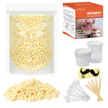 ANREACHO Nose Wax Kit for Men and Women, 100g Nose Hair Wax with 20 Applicators, Ear Hair Removal for Men at Home Safe Easy Quick & Painless (15-20 Times Usage)