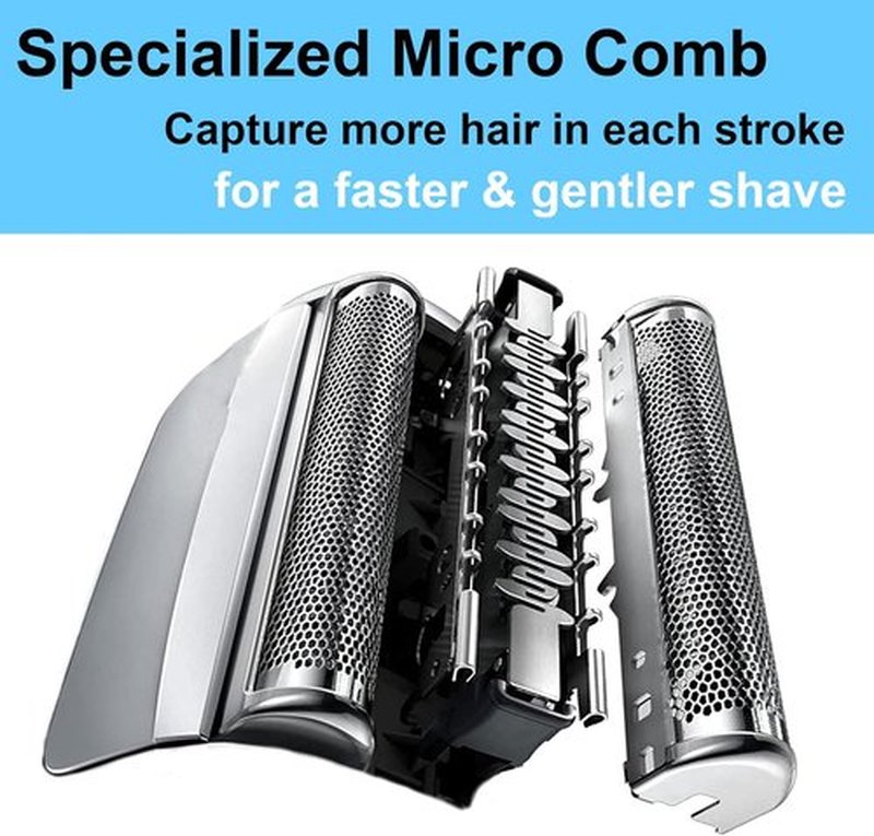 Braun 70S Series 7 Replacement Head - Compatible Foil Shaver Head for Series 7 Models (1 Pack)