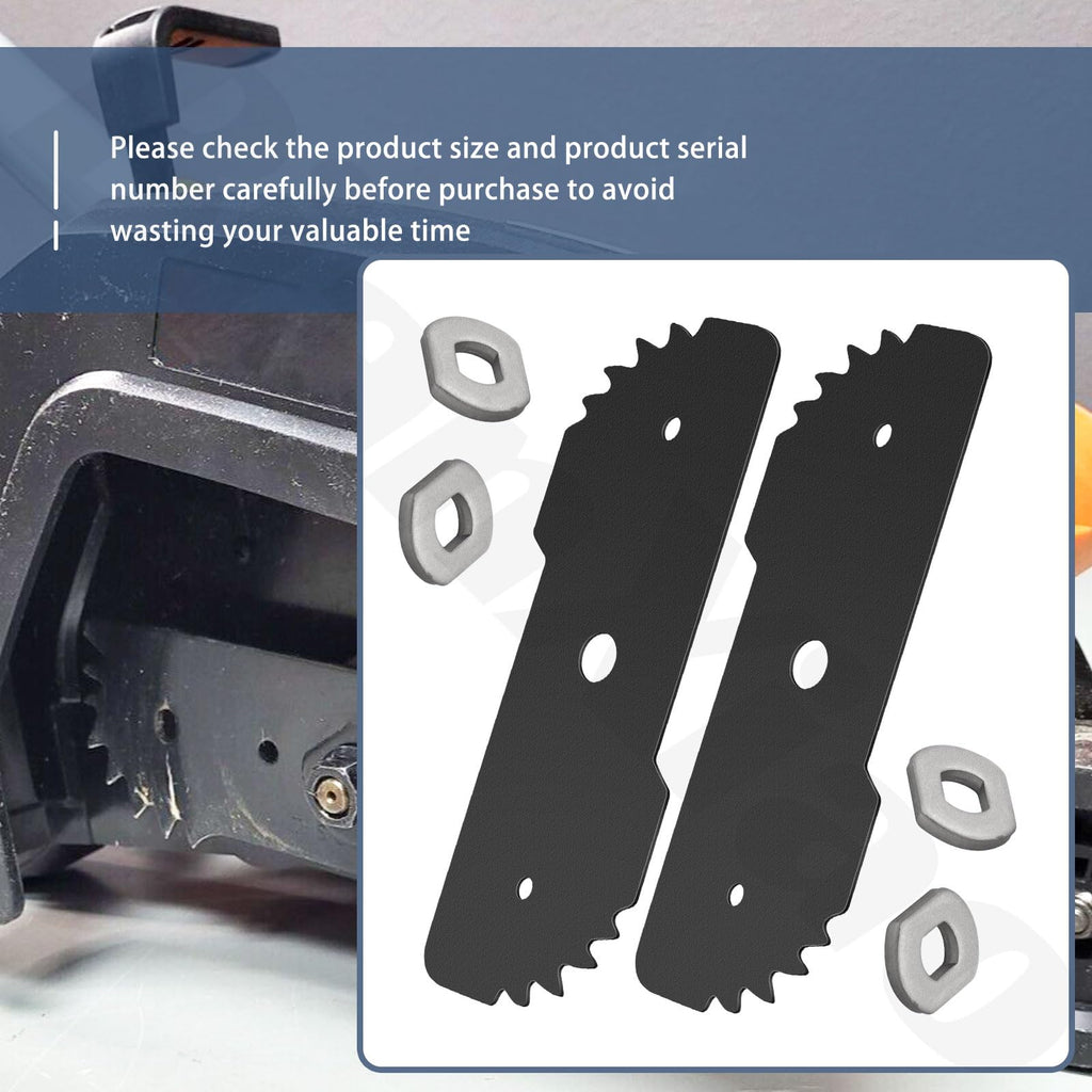 BianXiao 2 Pcs Edge Hog Heavy-Duty Edger Replacement Blade EB-007 7-1/2" W/4 Wear Indicators 243797-00 Fits for Black & Decker Craftsman String Trimmer/Edger LE750 LE710 LE760 EH1000 CMEED400