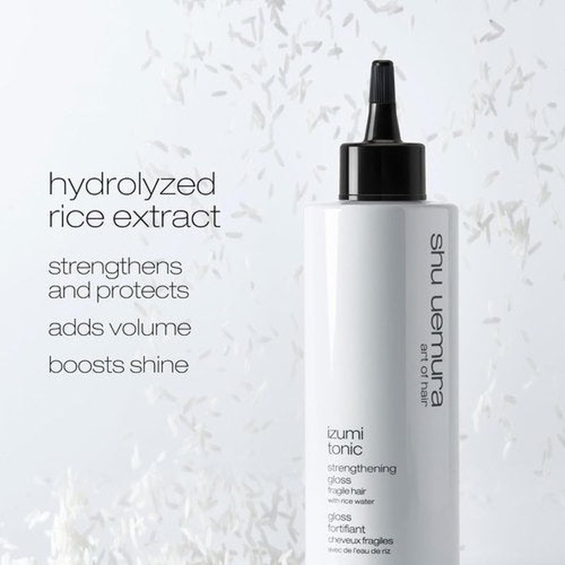 Izumi Tonic Strengthening Gloss - Nourishing Shine & Reduced Breakage with Japanese Rice Water
