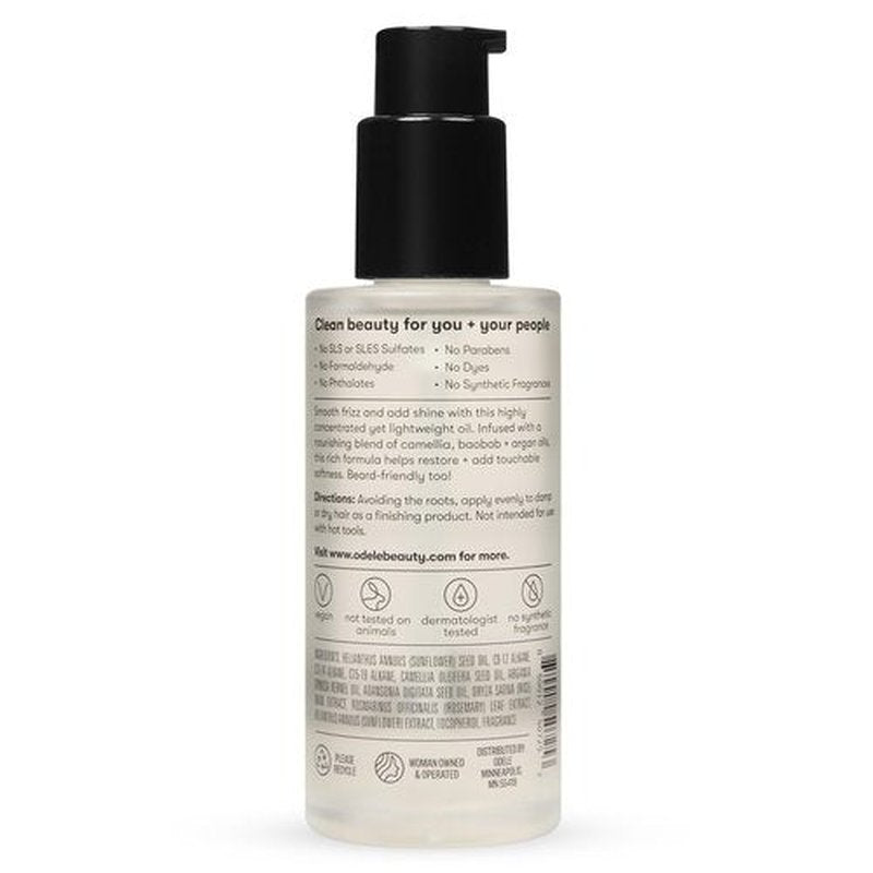 Odele Hair Oil, with Baobab & Argan Oils for High Shine, Hydration, and All Hair Types, 1.7 Fl Oz