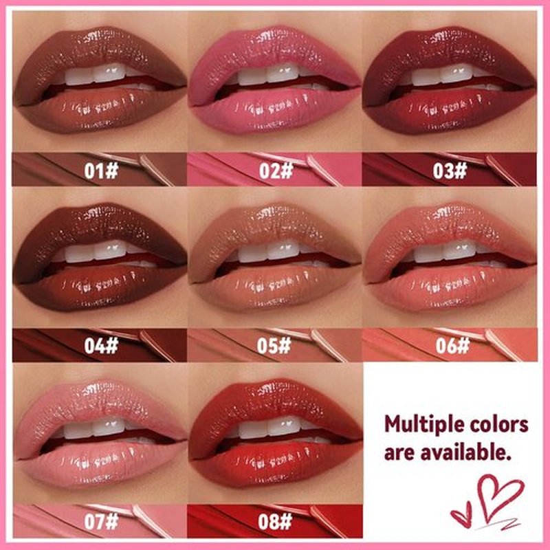 FeiCuiYun Brown Honey Tinted Lip Stain - Sheer Hydrating Lip Balm & Gloss for All Skin Tones