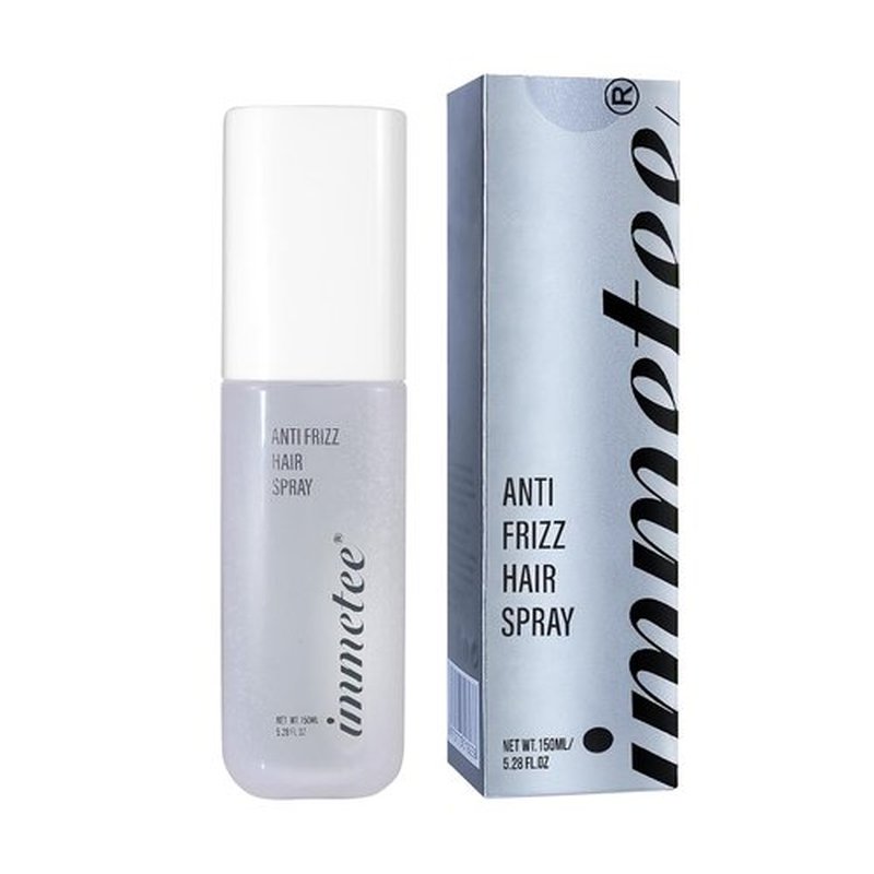 Immetee Antifrizz Hair Spray - Instant Straightening & Frizz Control for Silky Smooth Hair | 150ml