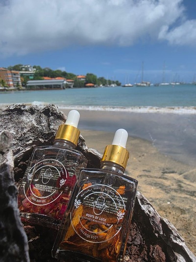 Motherly Advice: Roots of Love Manifesting Oil by Dani's Karma | Self Love, Attraction, Romance, Passion, Healing, Harmony, Soul Mate, Twin Flame
