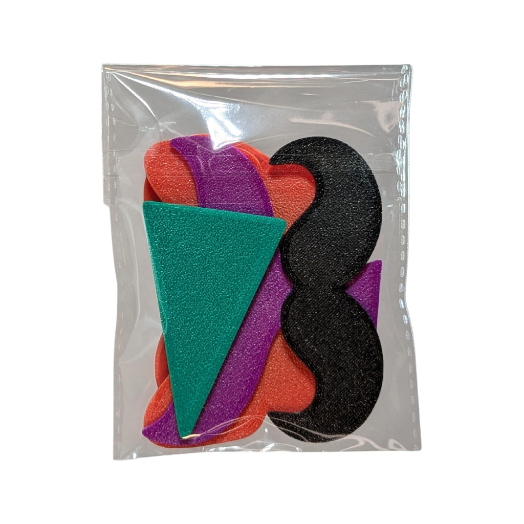 Flexible Bikini Stencil Set for Pubic Hair Trimming