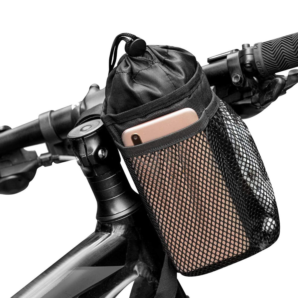 2PC Insulated Bike Water Bottle Holder Bag for Kid Adult with Phone Storage