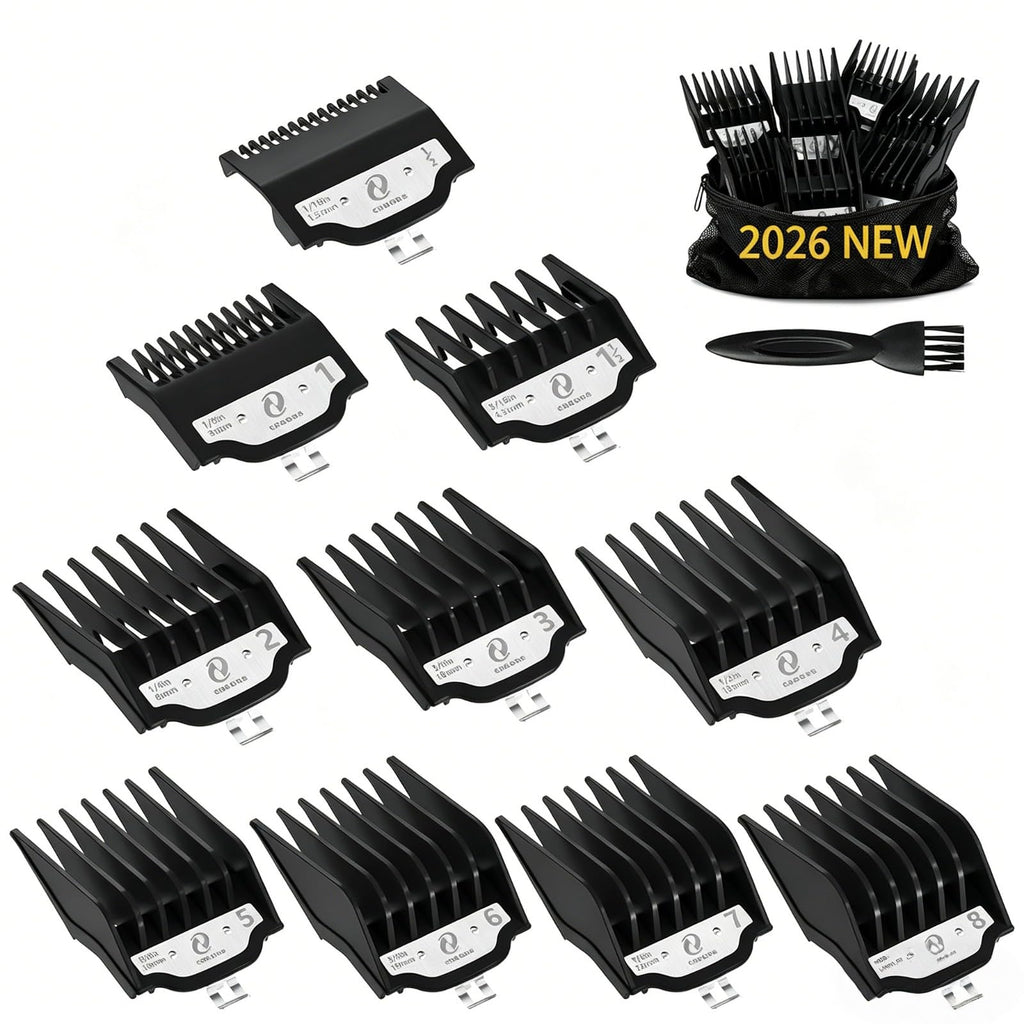 Professional Clipper Bands Compatible with Wahl Clipper Guards Set