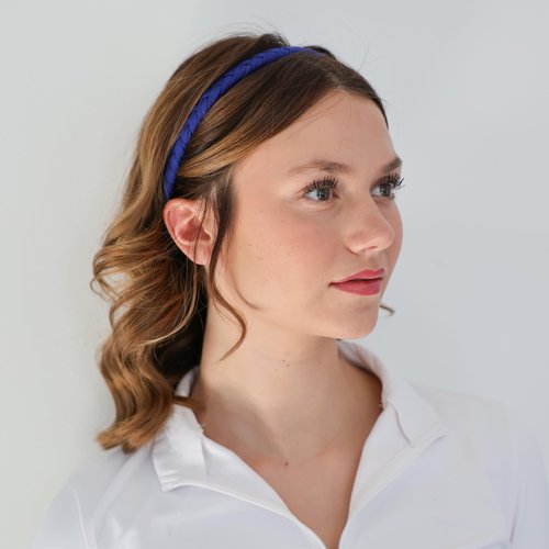 FROG SAC 4 Braided Headbands for Girls, Adjustable Braid Head Bands for Kids, Stretch Elastic Headband, Fabric Hairband Hair Accessories for Women, Easter Basket Fillers Stocking Stuffers (Solid)