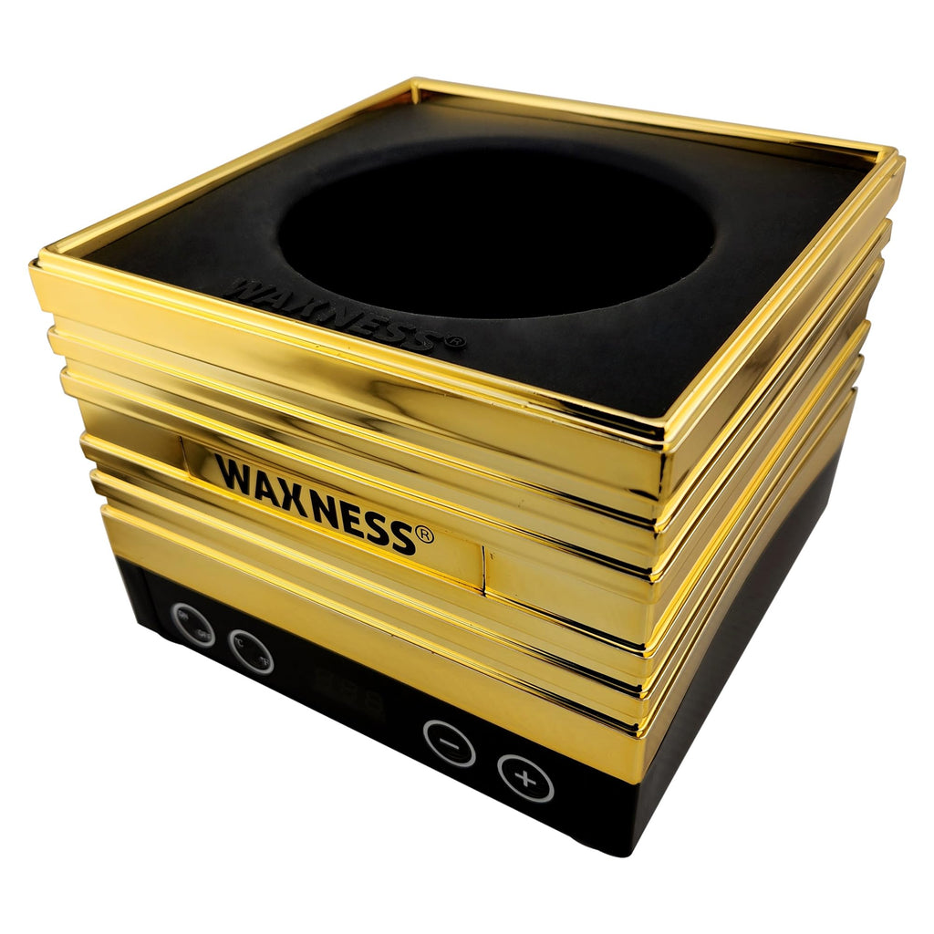 Waxness Non-Stick Silicone Bowl Insert for Wax Warmers – Black, Fits W-CUBE 1 lb Warmers, Easy Clean Flexible Wax Pot Liner for Professional Use