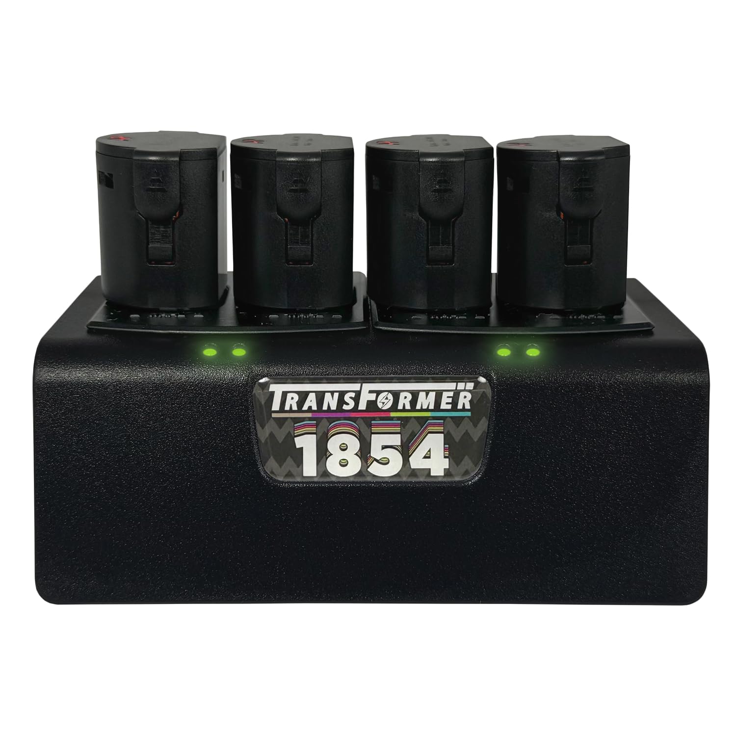 Artisan Power Quad Battery Charger for Wahl Arco and Arco SE Pet Hair Clippers | Durable Connectors, LEDs Status and a Powerful PD Type C Power Supply | Charges Four 1854 Batteries at Once