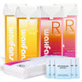 Waxfans Roll On Wax Roller (4 Packs) - Depilatory Hair Removal for Body, Legs, Arms - 3.53 Ounce Refills