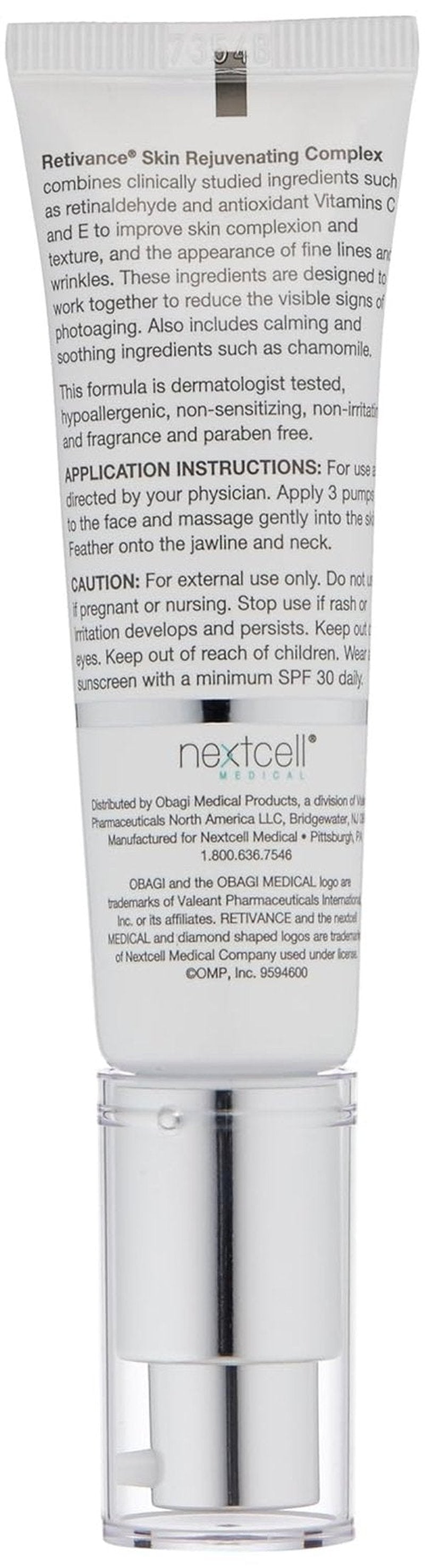 Obagi Medical Retivance Skin Rejuvenating Complex - Anti-Aging Formula | 1 oz