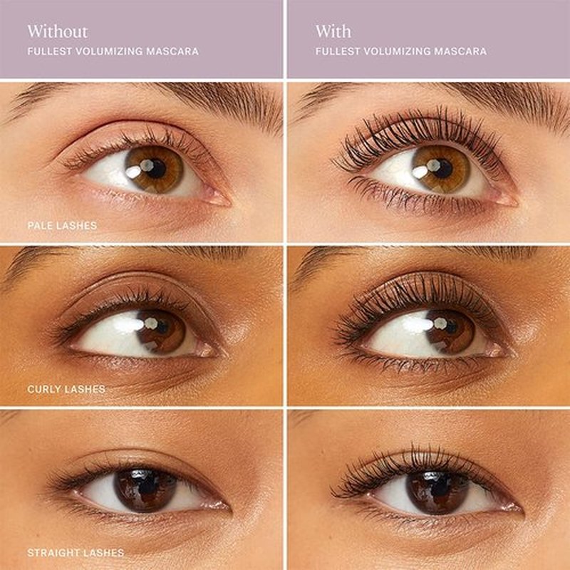ILIA Fullest Volumizing Mascara - Weightless, Buildable Formula for Smudge-Free, Healthier Lashes | Non-Toxic, Vegan, Cruelty-Free (Full Size; 0.32 fl oz | 9.5 ml)