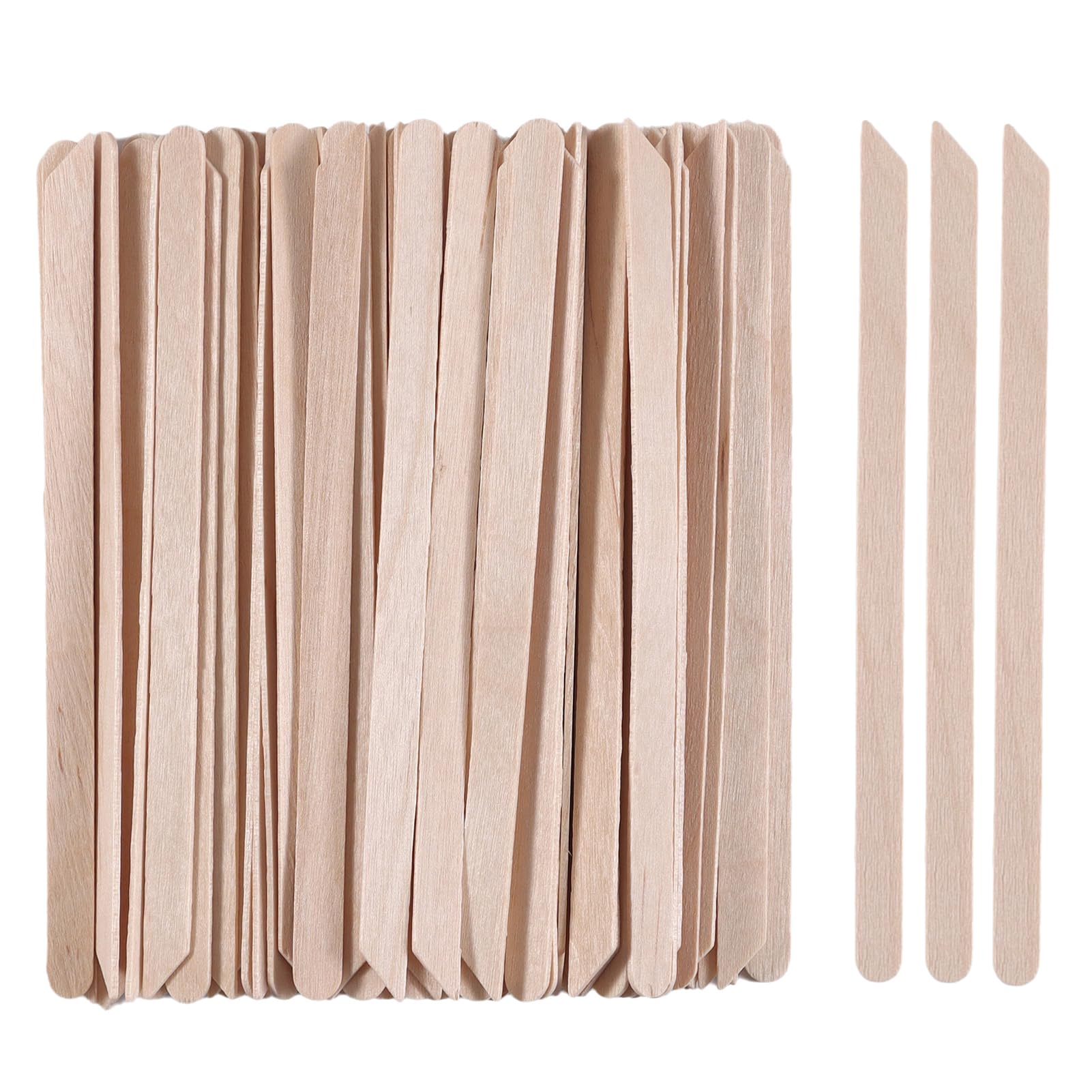 1000pcs Small Wood Waxing Stick,Small Popsicle Sticks,Eyebrow Wax Sticks for Body Hair Removal Applicator,Paint Stirrer, Art Projects and Craft Wood Stick