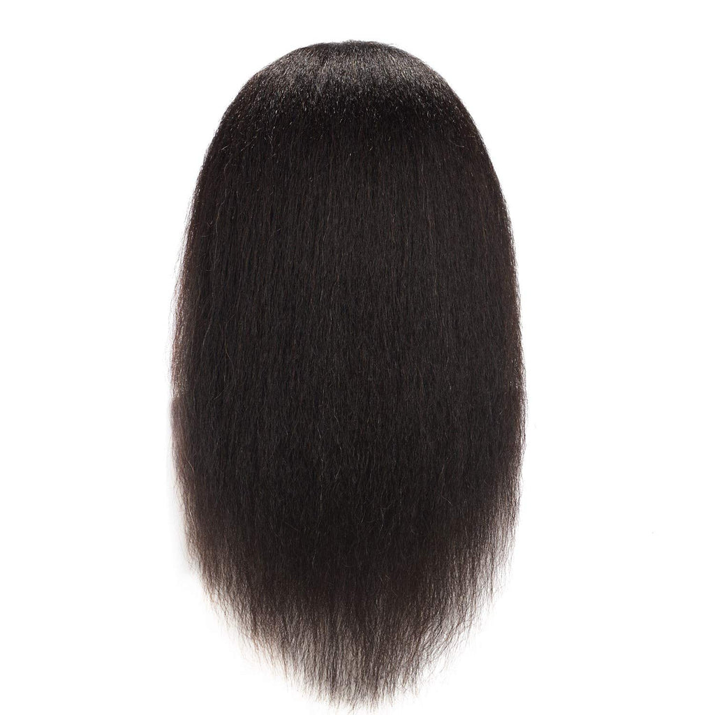 Hairingrid Mannequin Head 16"-18" 100% Real Hair Hairdresser Cosmetology Mannequin Manikin Training Head Hair and Free Clamp Holder (16 Inch)