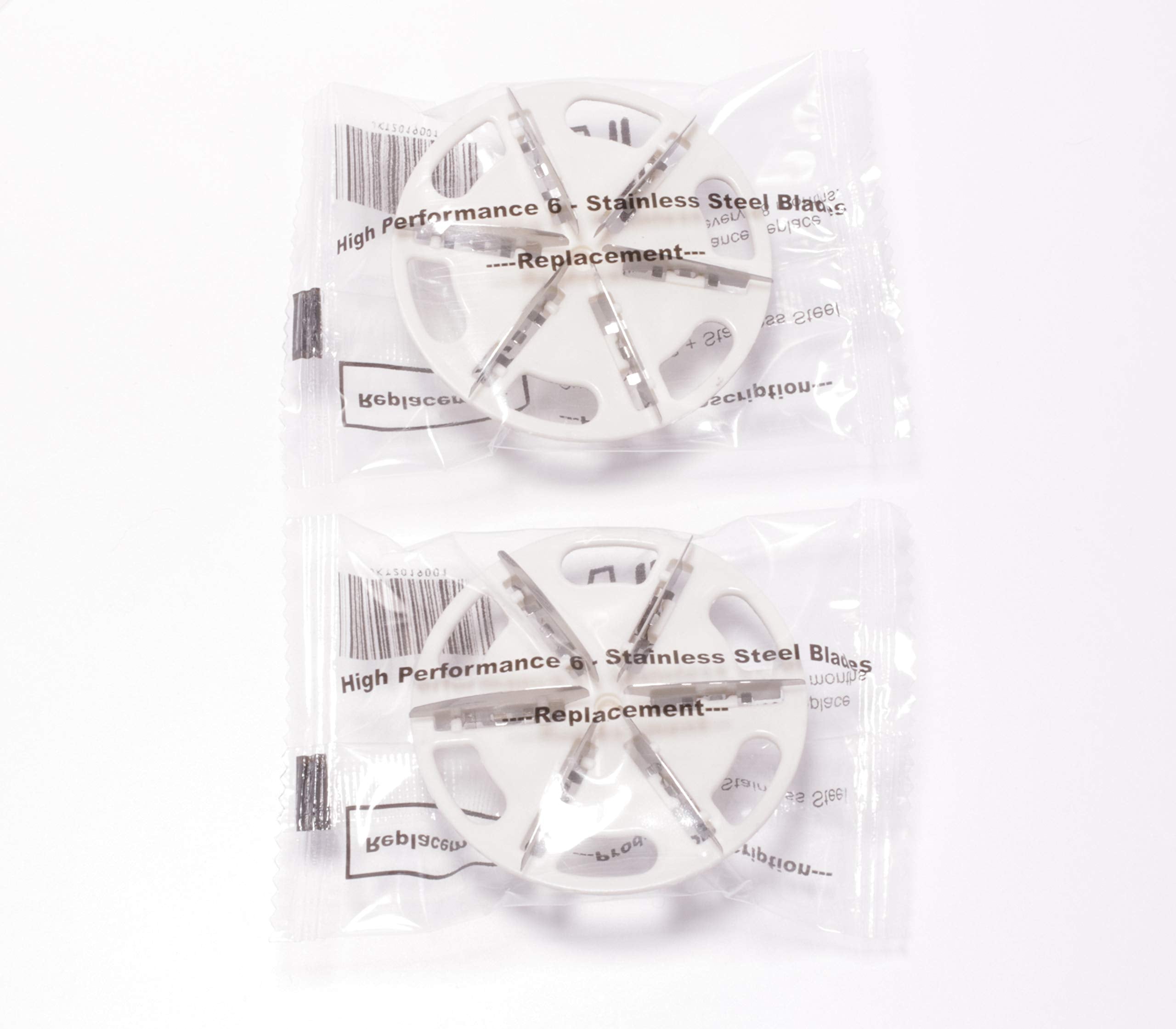 Mugensa Lint Shaver Replacement Blades (Dual Pack), Used to Replace The Blades of Mugensa lint Remover-Best Fuzz Pill Bobble Remover for Fabric Fleece Curtains Clothes