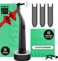 FLAUS Electric Flosser - Gentle Water Flosser with 3 Speeds & 45 Refill Heads | Dentist Recommended for Sensitive Gums
