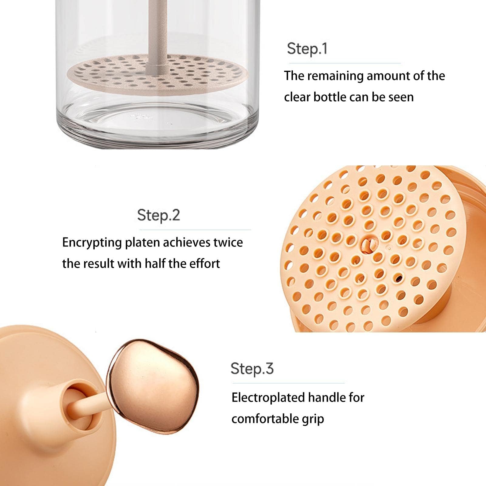Pubcontti Foam Maker for Face Wash - Cleanser Saving Tool for Bubble for skin care & Facial Cleansing Washes
