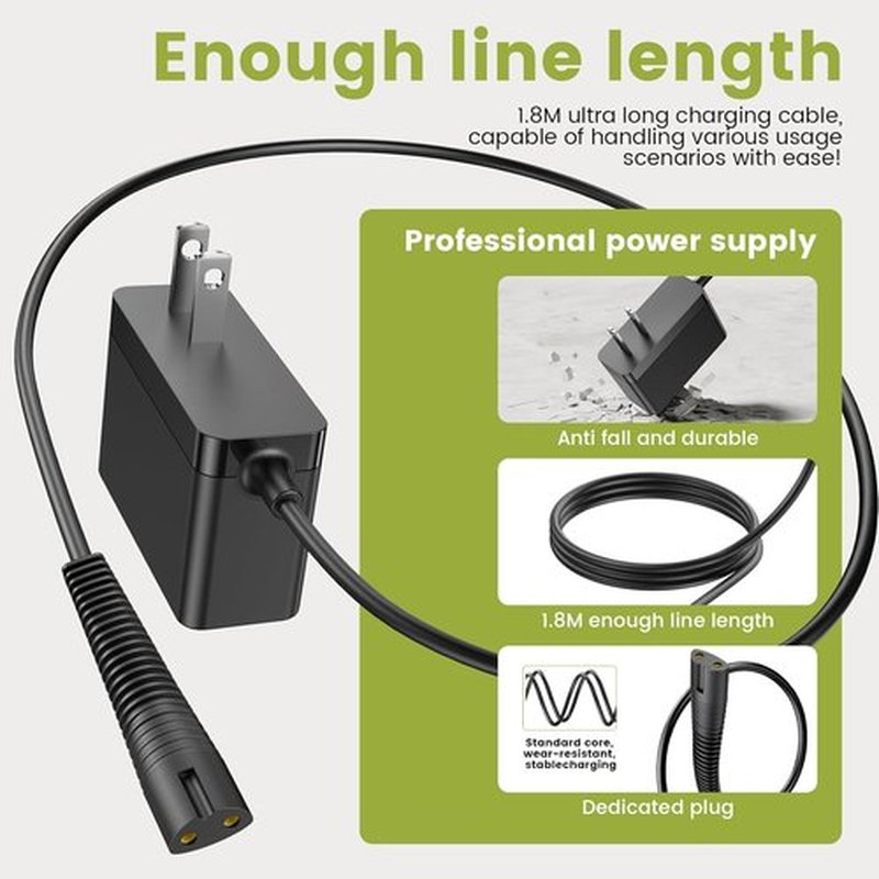 BaByliss PRO Shaver FXFS2 Charger - Compatible Lnauy Adapter for FXX3S & FOILFX 02 Shavers
