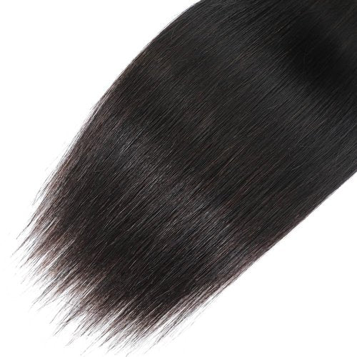 CGRY 18A Raw Indian Straight Hair 3 Bundles Real Virgin 100% Unprocessed Human Hair Extensions Luxury Premium Quality Full Thick Ends Natural Black Silky Soft Reusable 20inch