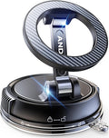 ANDERY Car Phone Holder - MagSafe Compatible | 78+LBS Suction & 2400gf Magnetic Grip | 360° Adjustable for iPhone 17 Pro Max & More