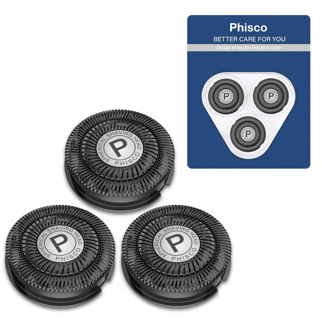 Phisco 8112 Titanium-Coated Razor Blades for Sensitive Skin, Hypoallergenic, Sharp and Durable