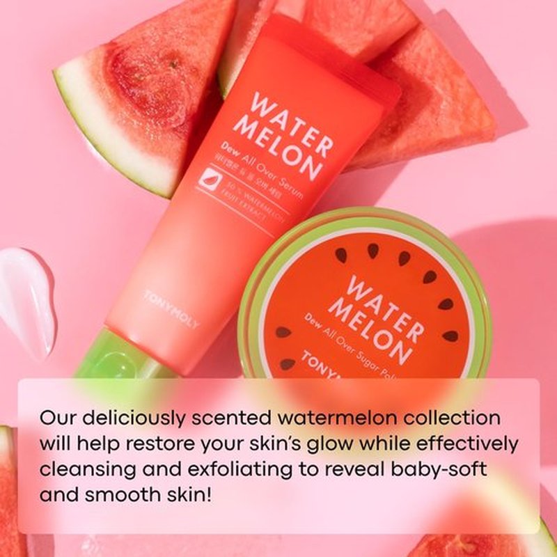 TONYMOLY Watermelon Dew Serum - Hydrating Face & Body Serum for Glowing Skin | All Skin Types