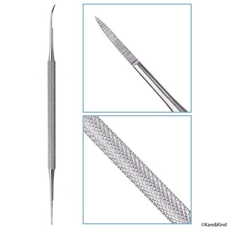 Complete 5 Piece Cuticle and Nail Care Set - For Manicure and Pedicure Use - Salon Quality - Stainless Steel - Personal Care for Men and Women - Easy to Use and Clean