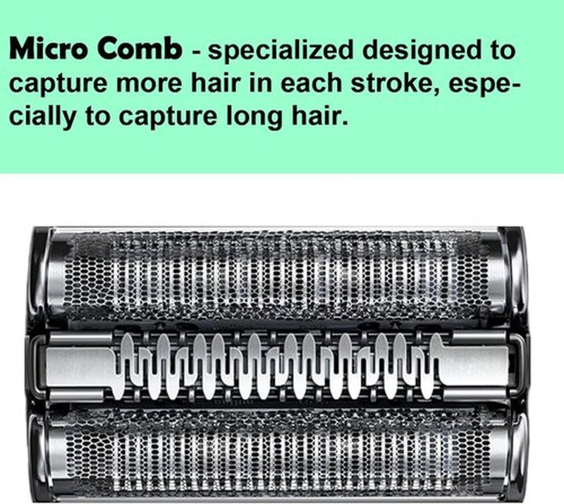 Braun Series 7 Replacement Head 73S - Compatible Shaver Head for 7020s, 7025s, 7085cc, 7071cc, 7075cc (1 Count)