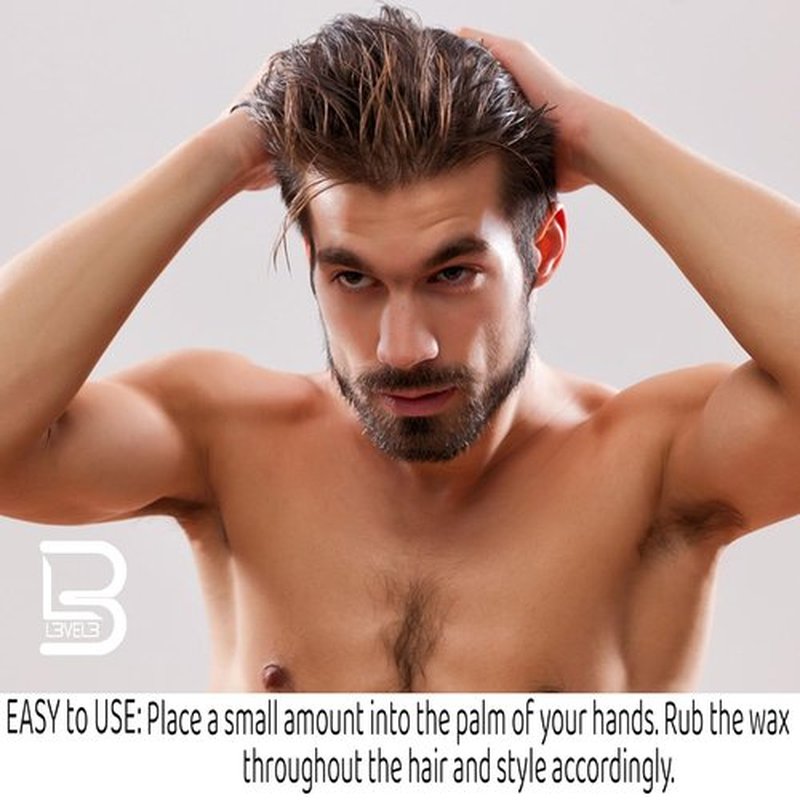 Level 3 Spider Wax - Strong Hold Hair Styling Wax for Enhanced Volume and Texture