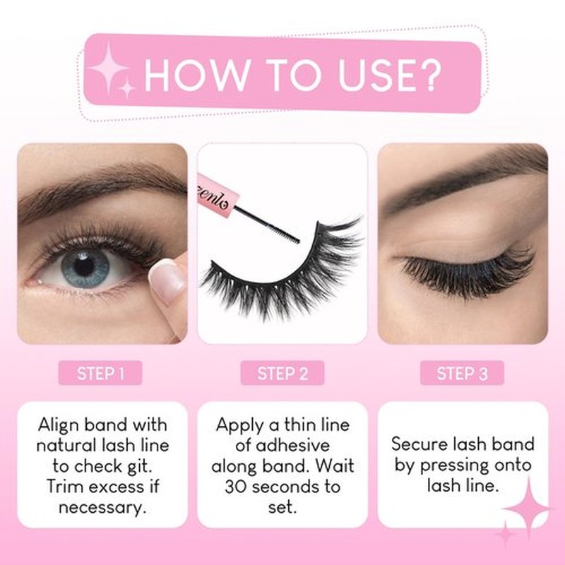 Azenlo False Eyelashes 20 Pairs Wispy Lashes Faux Mink Lashes 14mm 3D Fluffy Cat Eye Lashes （style 20-061)
