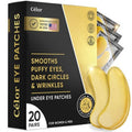 Celor Under Eye Patches - 20 Pairs for Puffy Eyes & Dark Circles - Collagen & Amino Acid Formula