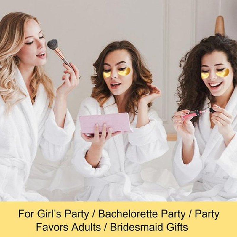 Adofect Under Eye Patches 40 Pairs, Collagen Eye Mask with Hyaluronic Acid for Dark Circles, Puffy Eyes, Under Eye Bags, Wrinkles, Skin Care for Valentine's Day, Bachelorette Party Favors, Spa Gifts