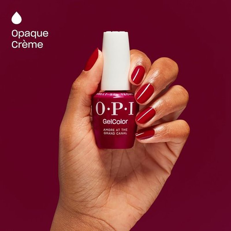 OPI GelColor Gel Nail Polish - Red Shades | Salon-Quality Shine & Long-Lasting Wear | 0.5 Fl Oz
