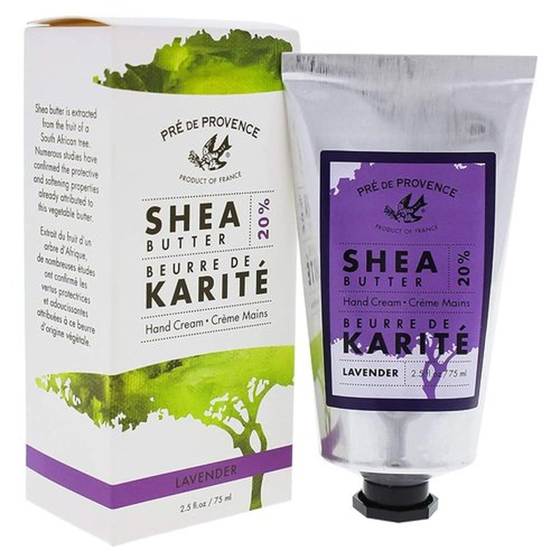 Pre de Provence Hand Cream - Shea Butter Enriched Moisturizing Collection | 75ML Lavender Scent