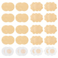 WITROMAN 40 Pieces nipple covers disposable nipple Pasties nipple Petals (Nude)