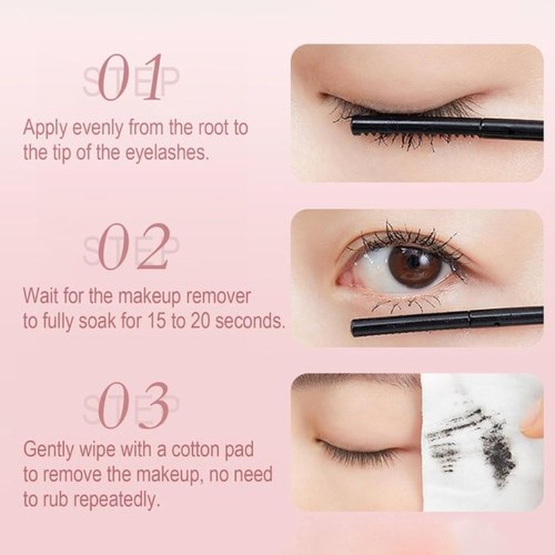 Speedy Mascara Remover - Gentle Eye Makeup Remover for Waterproof Mascara & Eyeliner | Precision Cleansing Wand