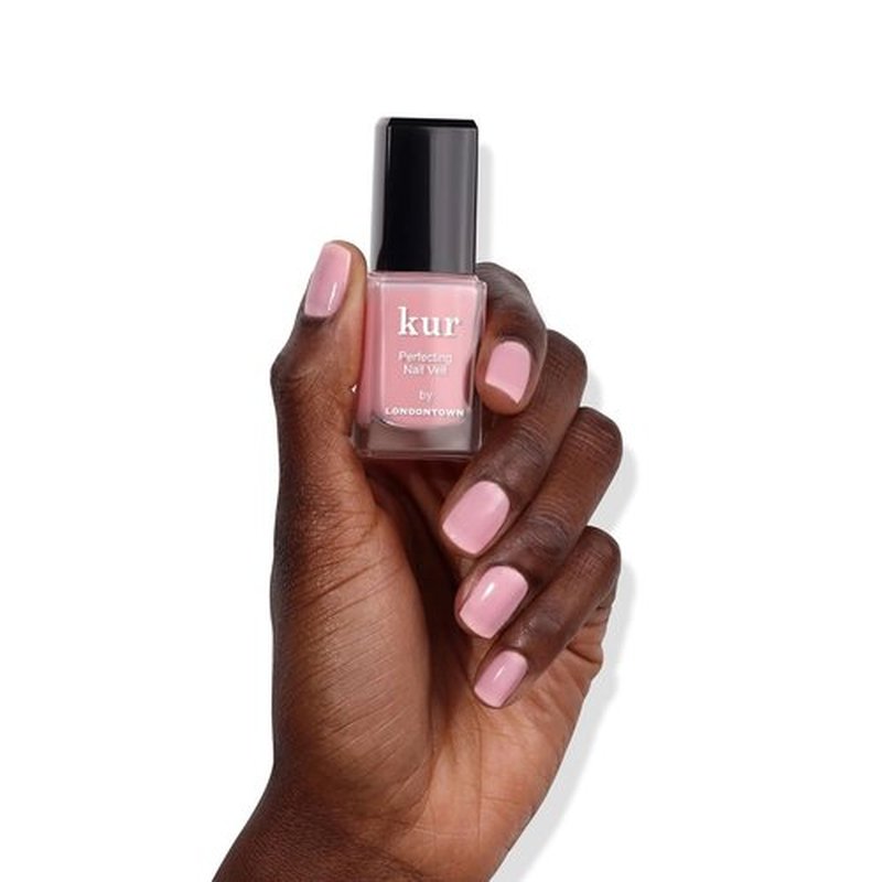 LONDONTOWN Nail Veil Enhancing Nail Care - Vegan Nail Protectant & Strengthener | Natural Tint, Chip-Resistant