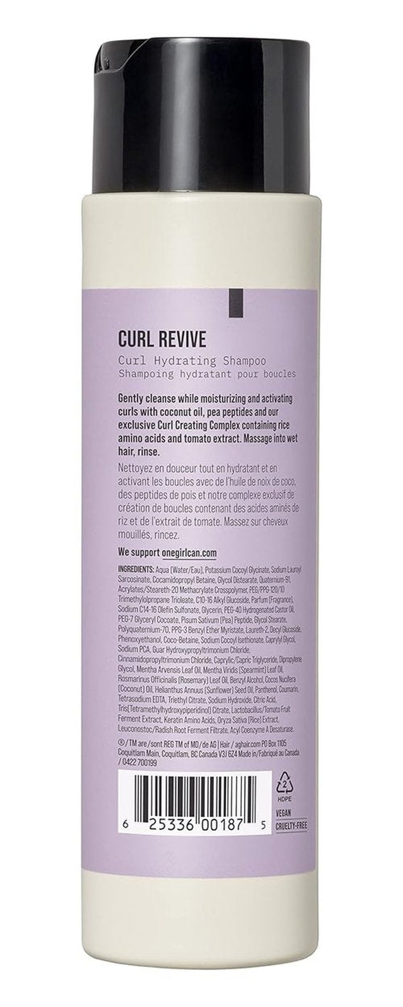AG Care Curl Revive Hydrating Shampoo - Nourishing Formula for Curly Hair | 10 Fl Oz
