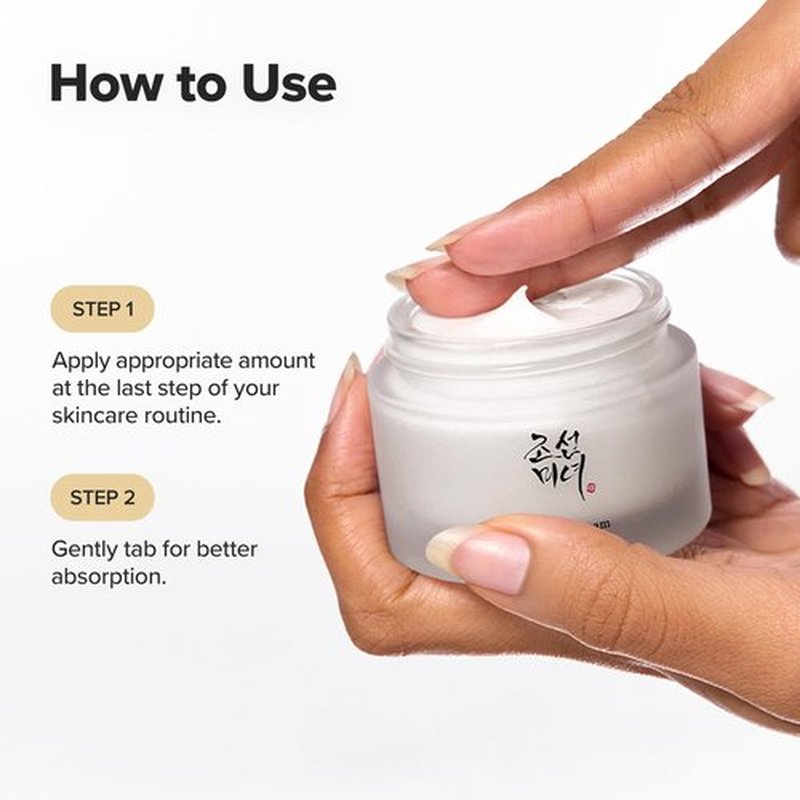 Beauty of Joseon Dynasty Cream Hydrating Face Moisturizer for Dry, Sensitive Skin, Korean Skincare for Men and Women 100ml, 3.38 fl.oz