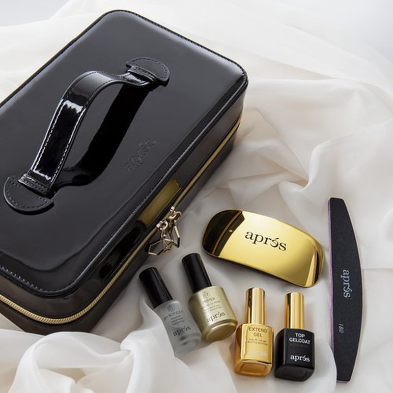 Apres Nail Gel-X Nail Extension Kit & Natural Round Short Box of Tips | Bundle Set | 500 Gel-X Tips | Premium Quality | 10 Sizes 0-9 | No Size 00 Included | 2022 Version