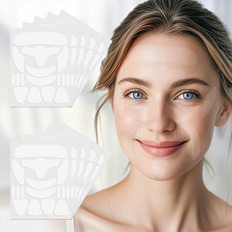 LadPemo Anti-Wrinkle Patches – 208 PCS Facial Wrinkle Patches, Face Tape for Wrinkles Overnight, Forehead Wrinkle Remover to Smooth Face, Fine Lines, Mouth, Frown Lines, Eyes, Smile Lines for Women