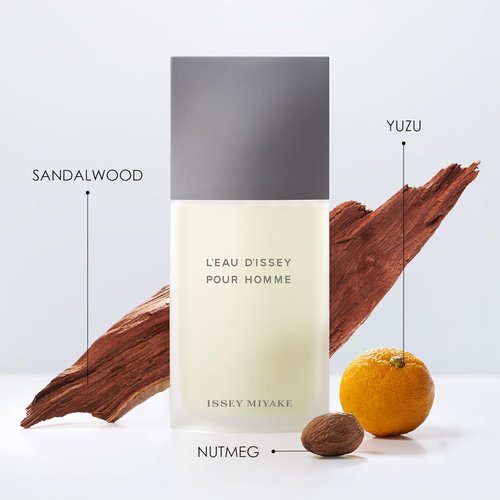 Issey Miyake L'Eau d'Issey Pour Homme Eau de Toilette - Fresh Men's Fragrance with Yuzu, Nutmeg & Sandalwood Notes