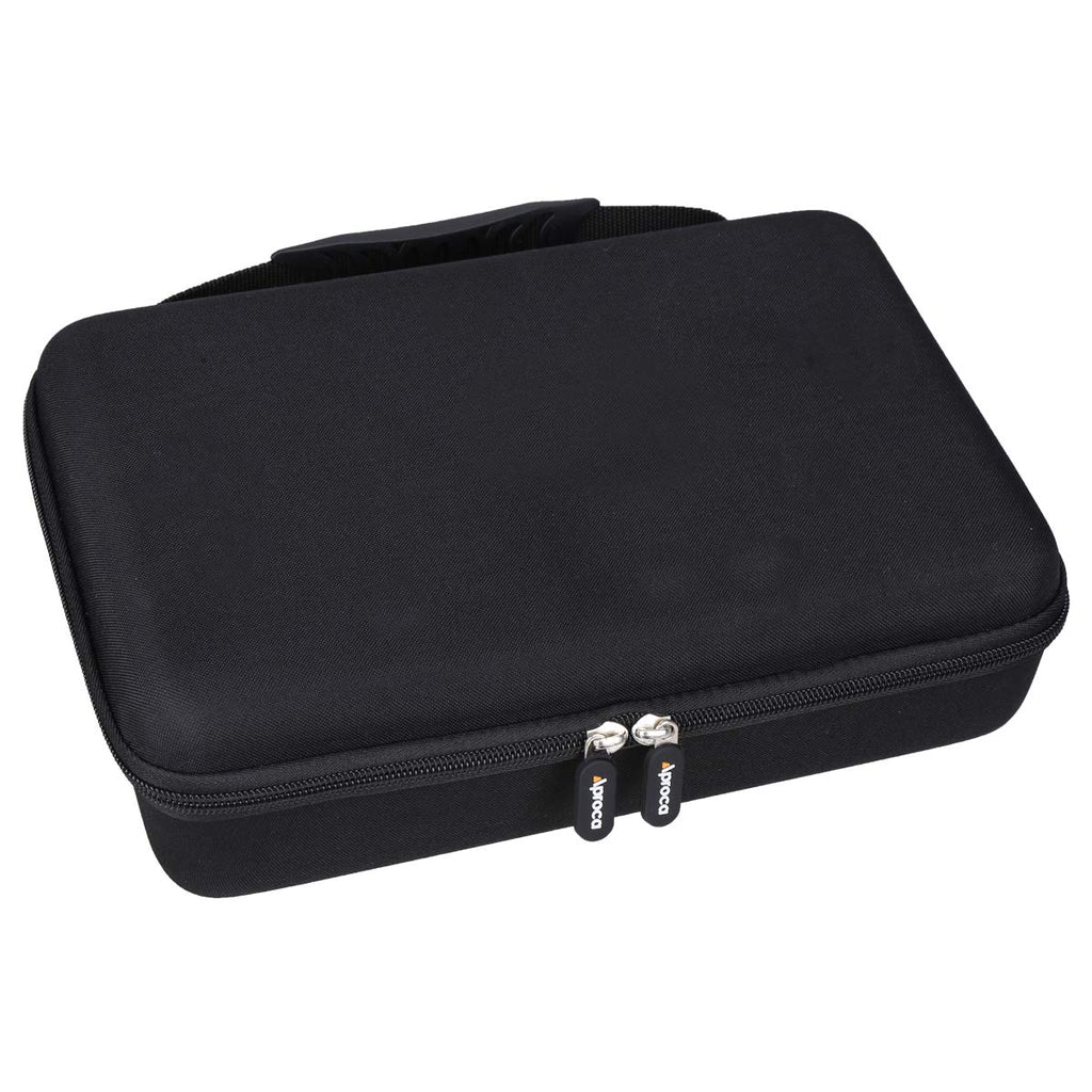 Aproca Case Compatible with Brother P-Touch PT- D610BT / PTD600 Business Professional Connected Label Maker, Portable Storage Bag for Accessories (Black-New Version)