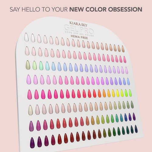 KIARA SKY Pro Hema-Free Gel Nail Polish, Power Surge, 0.5 Fl oz