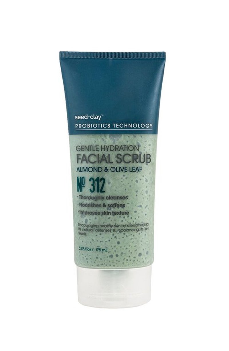 NOVIIML ntle Hydrating Face Scrub Daily Facial Exfoliating Cleansing Antioxidant Vitamin Skincare Almond and Olive Leaf - 5.92 fl oz