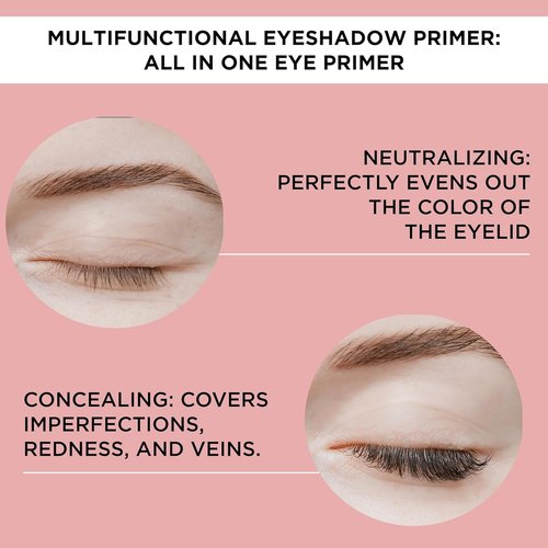 ARTDECO All In One Eye Primer - Long-Lasting Eyeshadow Base & Concealer - 0.17 Fl. Oz for Vibrant, Crease-Free Makeup